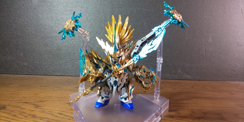 シールドファンネルガトリング…長い!動画もどうぞ。https://youtu.be/L5ZSbGd5Sag久しぶりにガンダムマーカーエアブラシシステムで塗装しましたが、臭いもほとんどなく良いですね。大変ですが…補充とか…昨年に新色も出ましたし、今年はゴールド2色も控えているのでまた使ってみたいですね。 ここまでご覧いただき、ありがとうございました。