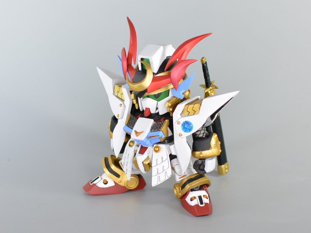 メモリアルブックや機動武者大戦ゲーム画面を参考に分からんところや上二つで違うように見える所は好きなように作りました。