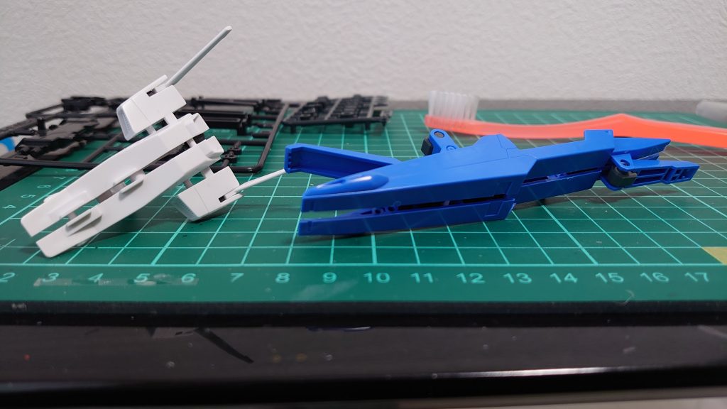 Gディフェンサー製作合わせ目確認