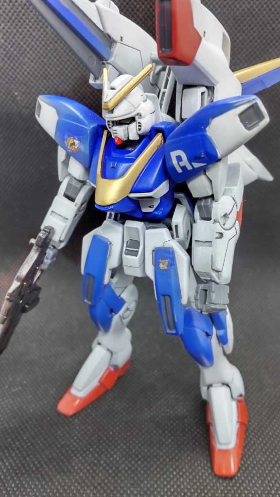 旧キット 1/144 V2バスター–3枚目/制作者：shin