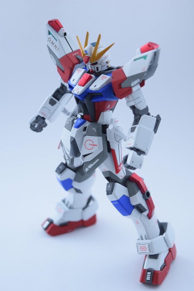 素の状態です。個人的には、ストライク系はストライカー無しの状態が好きですね。