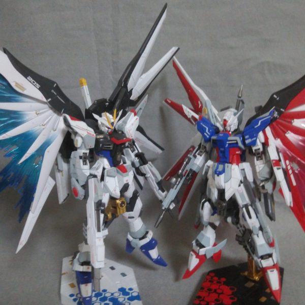 HGCEストライクフリーダム、デスティニー改造