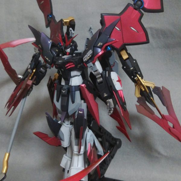 HGACガンダムデスサイズ改造　 ガンダムデスサイズクリムゾン
