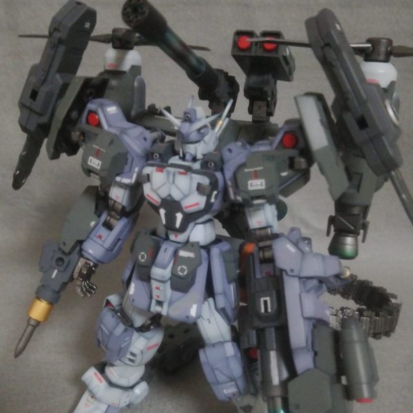HGACガンダムヘビーアームズイーゲル装備