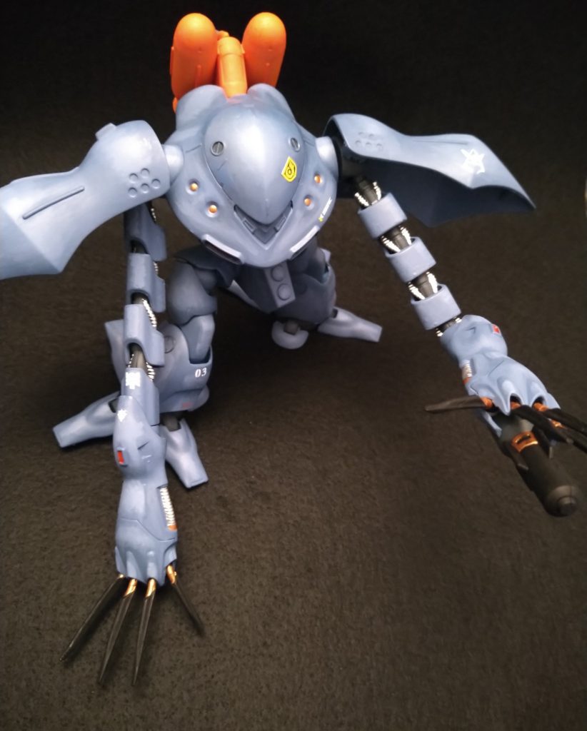 【筆塗り】シックなHGUCハイゴック–5枚目/制作者：ぴっとみん