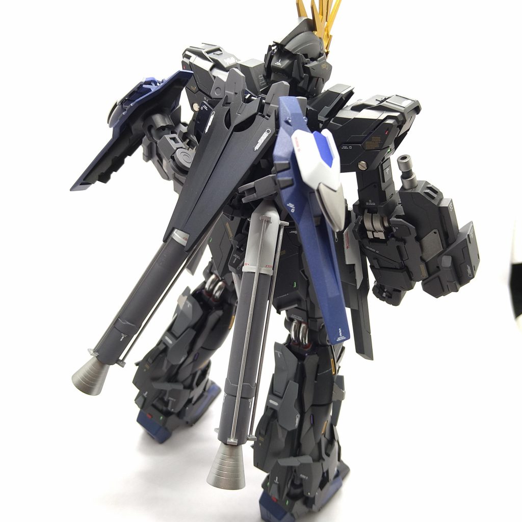 ユニコーンモード状態のバックショットです。