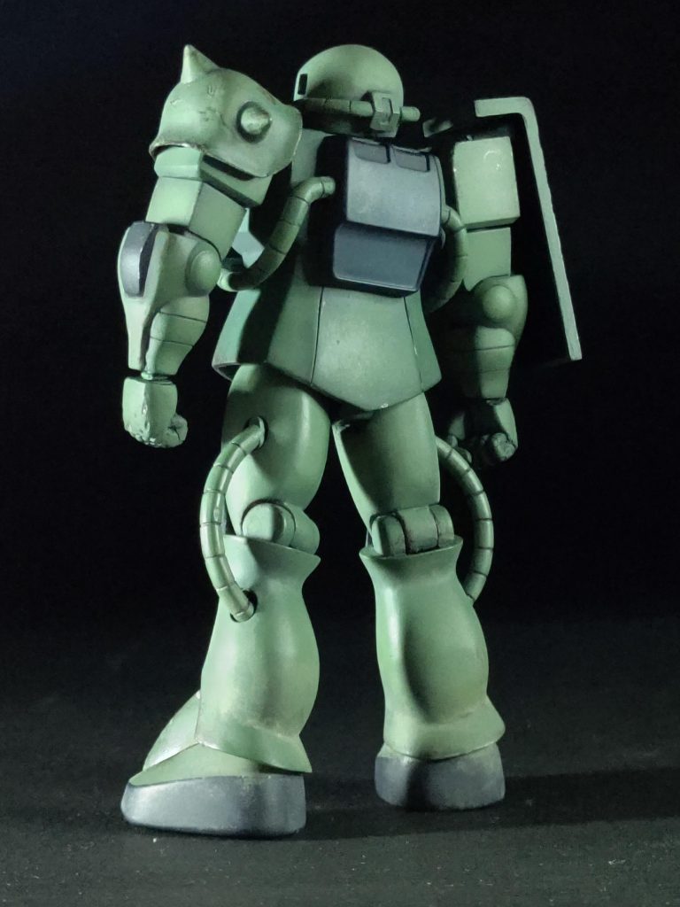 丸腰での戦闘、まともな修理も無しということで拳やスパイクアーマー、シールド等攻撃や防御で使いそうな部位にダメージ&銀ハゲ入れてます。