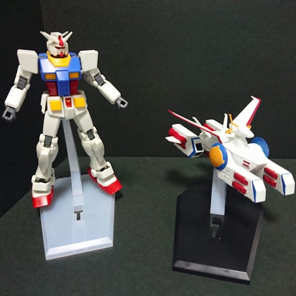 EGリバーシブルガンダム　&　ホワイトベースアーマー