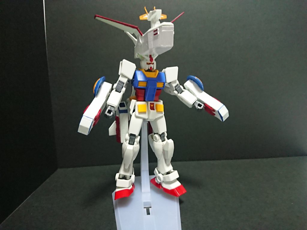 合体ホワイトベースアーマー！正面