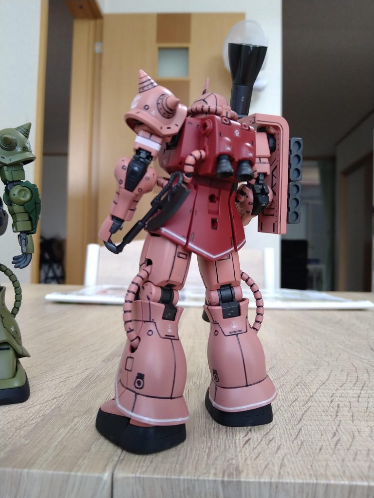 the origin版シャア専用ザクⅡ–5枚目/制作者：@shihuku_1990