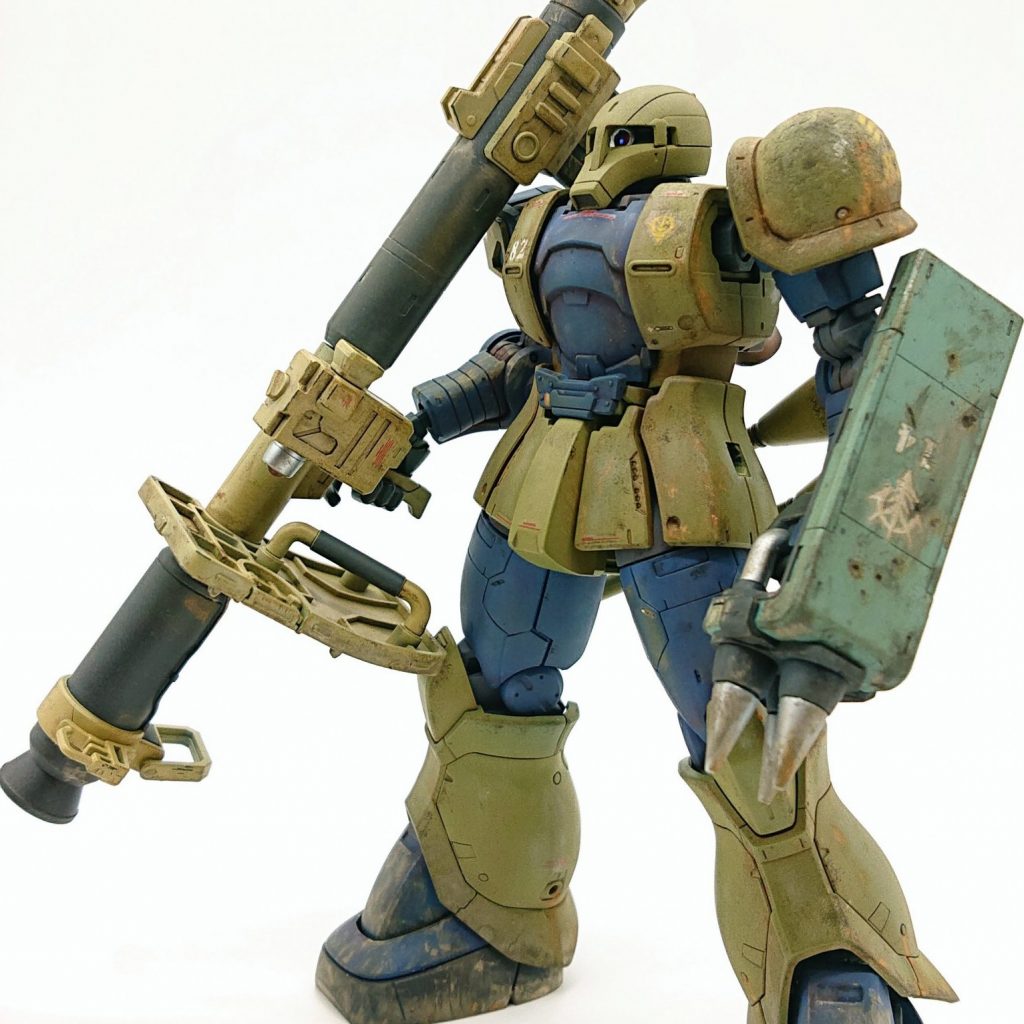 MS-05 ザクⅠ ジオン残党軍仕様｜きりしまはるなさんのガンプラ作品