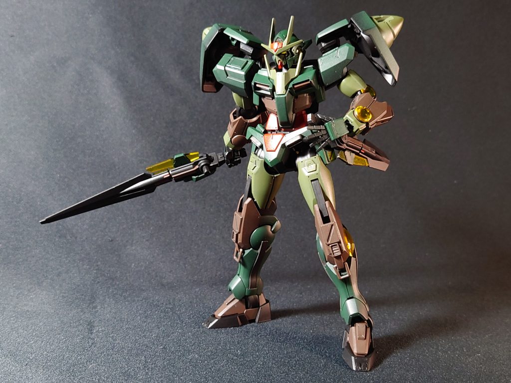 標準装備のダブルオーガンダム。ミリタリー？陸戦？