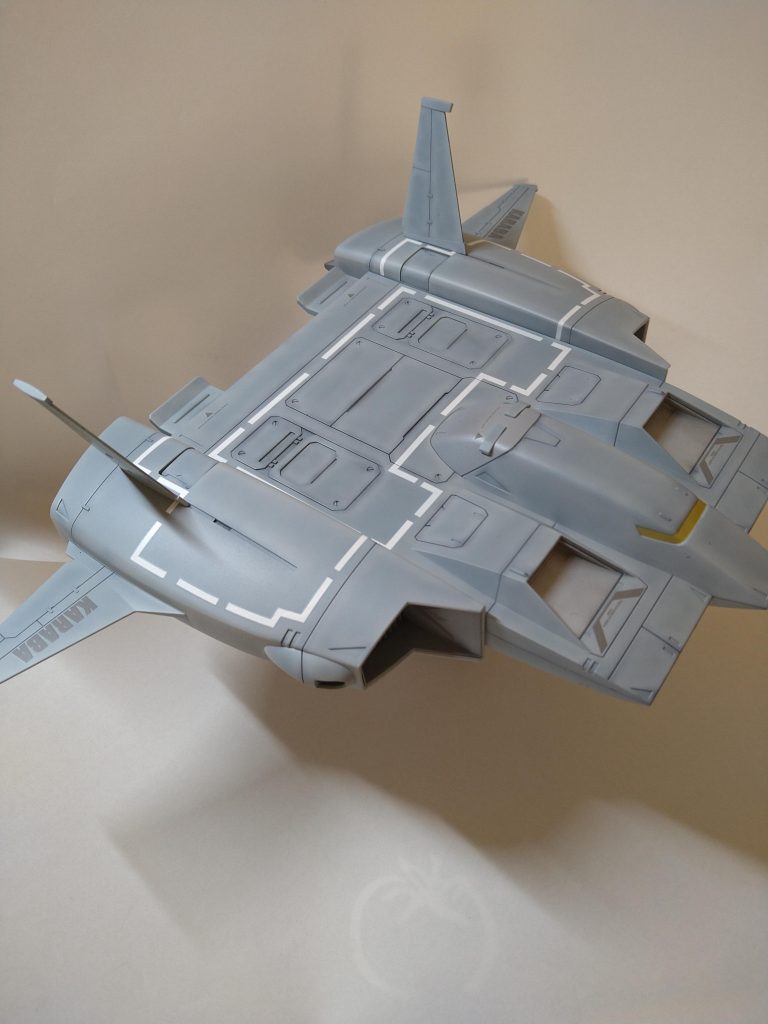 航空機の汚しはどうするのでしょう？w白線は少し考えが有ります。