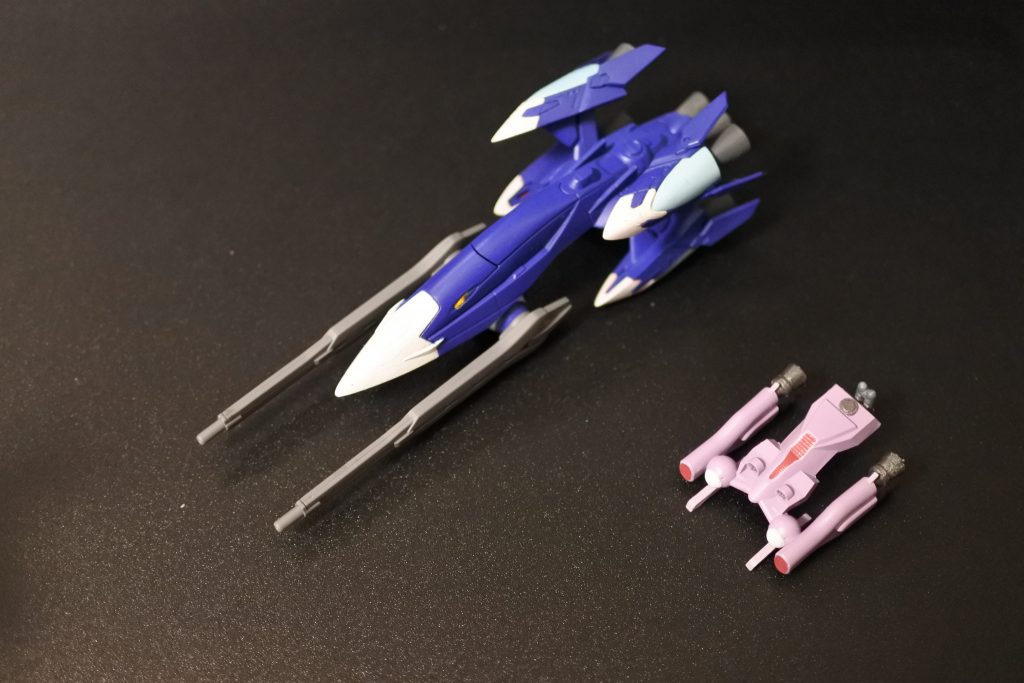 EXモデルのエグザスと比較スケールは同じはずなのですが、ものすごく小さく感じます。