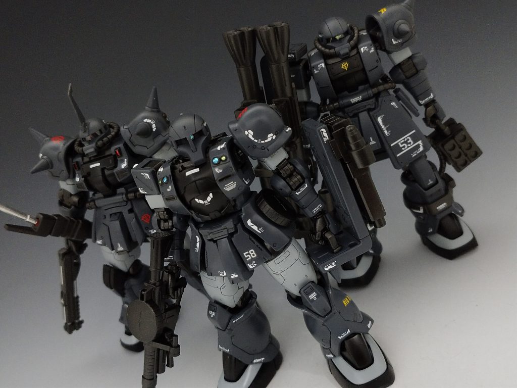 今までの作品と一緒に。意外とバランスのいい組み合わせになってしまいました。