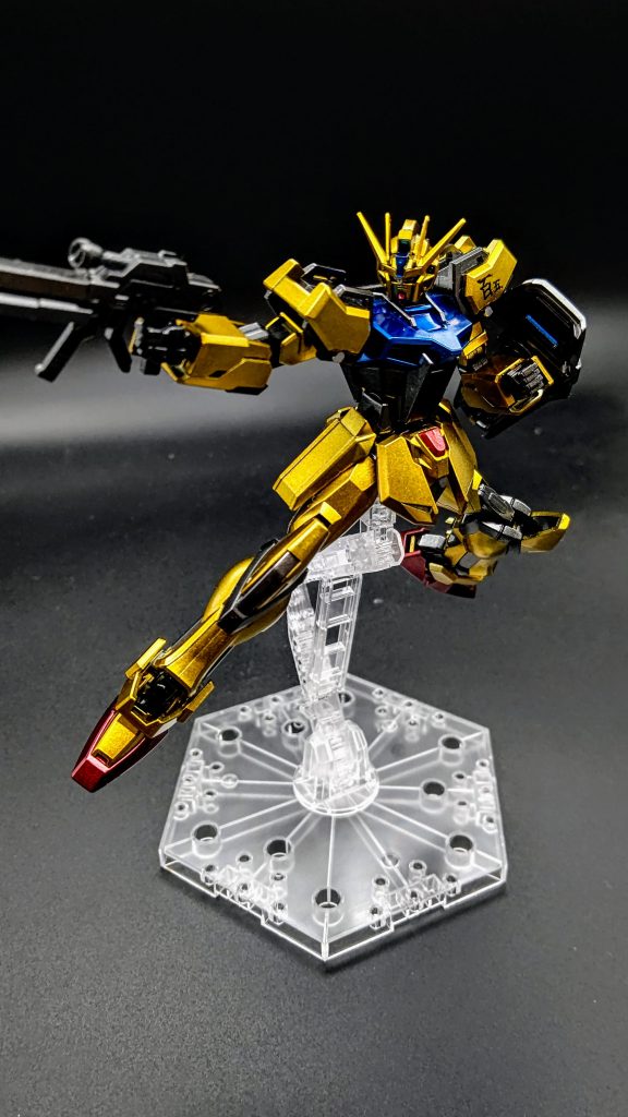 クリアーでのゴールド塗装を初めてやってみましたがキレイではまりそうです笑最後まで読んでいただきありがとうございました!