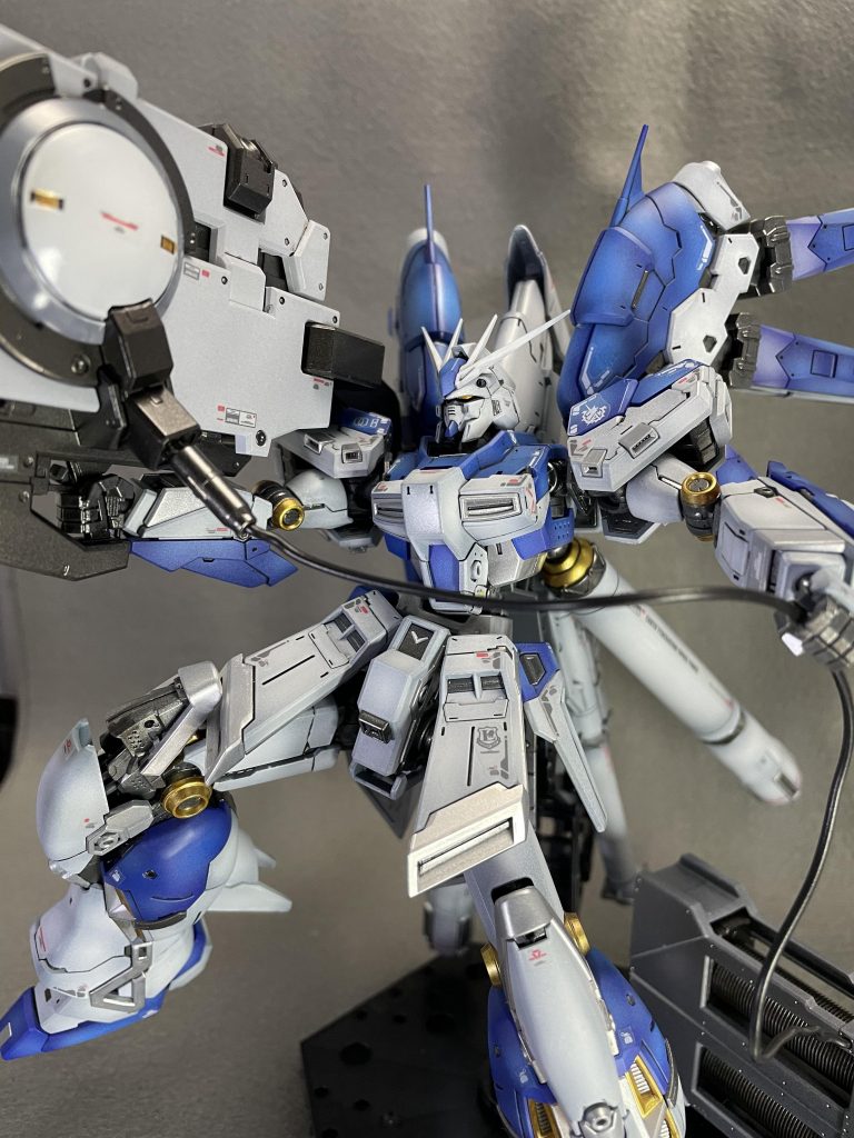 ハイパーメガバズーカランチャーを構えて撮影した中でのお気に入り写真