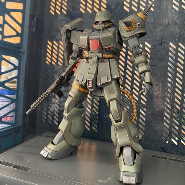 ザクⅡ改　筆塗りver