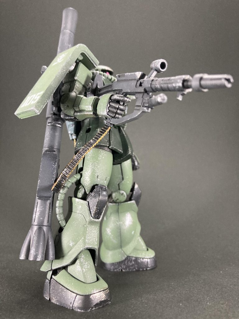 ザクII (オリジン版)–7枚目/制作者：@jiyu_nitsukuruきあい模型