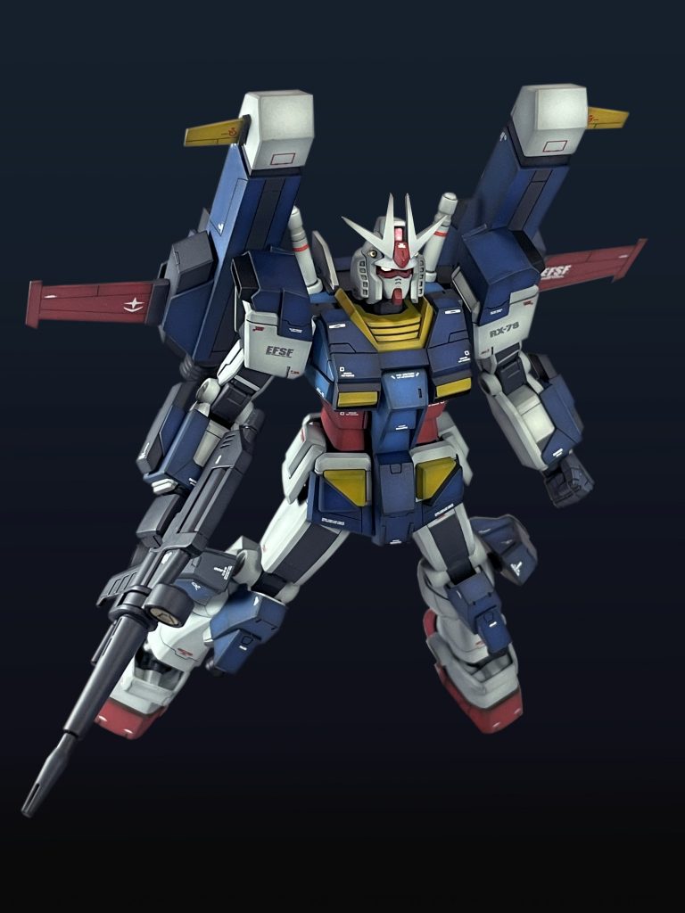 Bパーツは熱核ジェットエンジンが搭載され「FF-X7-BST コア・ブースター」のメインスラスターに匹敵する推力を有し、大気圏内における独立飛行を可能とします。その他、AMBAC作動肢として作動し、サブジェネレーターとプロペラントを積載します。