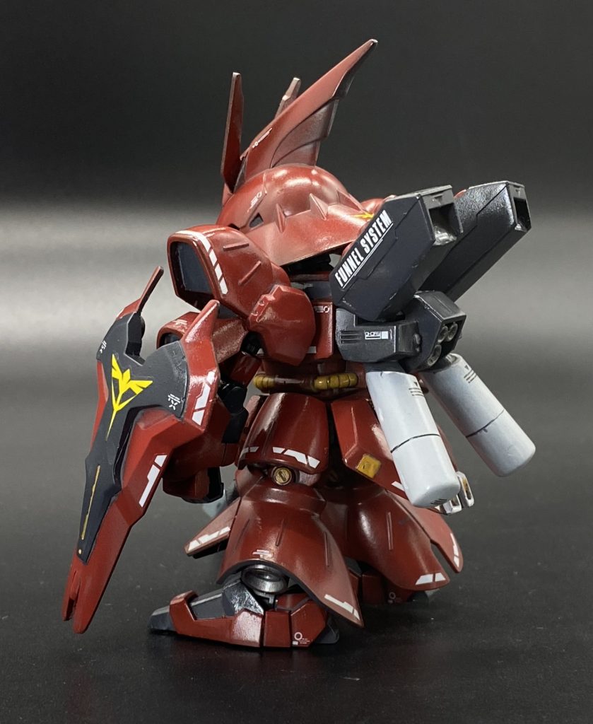 ツヤありの時のバックショット