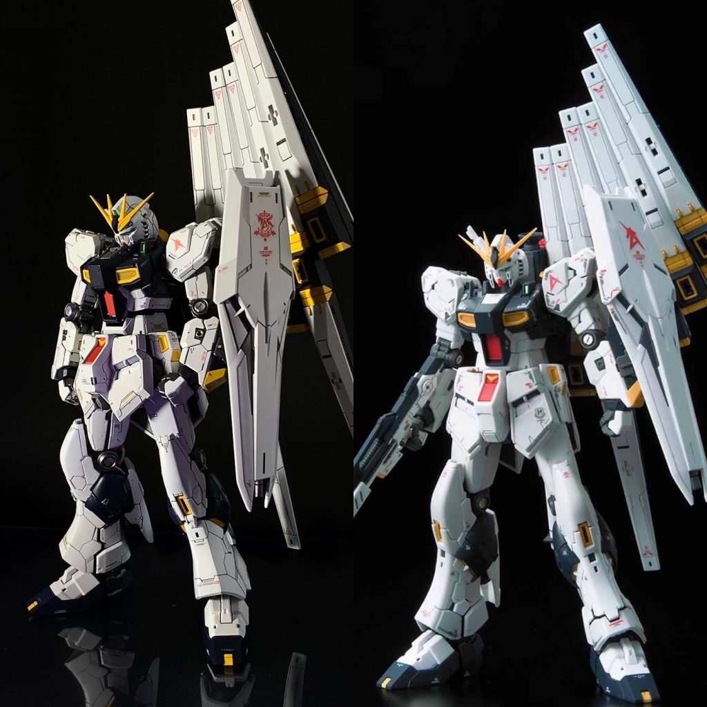 RG νガンダム–4枚目/制作者：Edge_Model_Studio