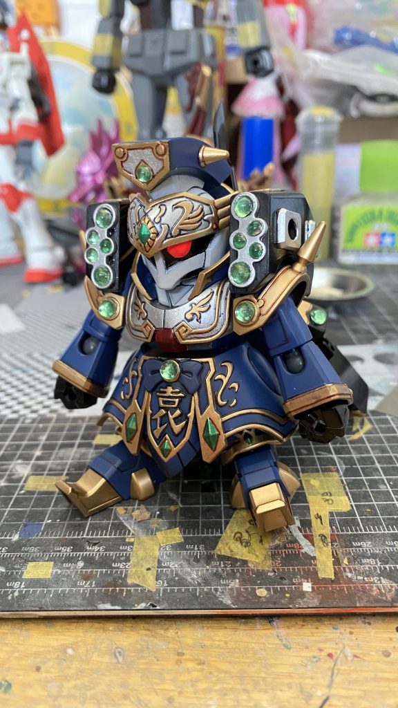 バウは撮るの忘れましたがズサの塗装前後の写真を。写真を見るたびに目がチカチカするのを思い出します…(。-∀-)