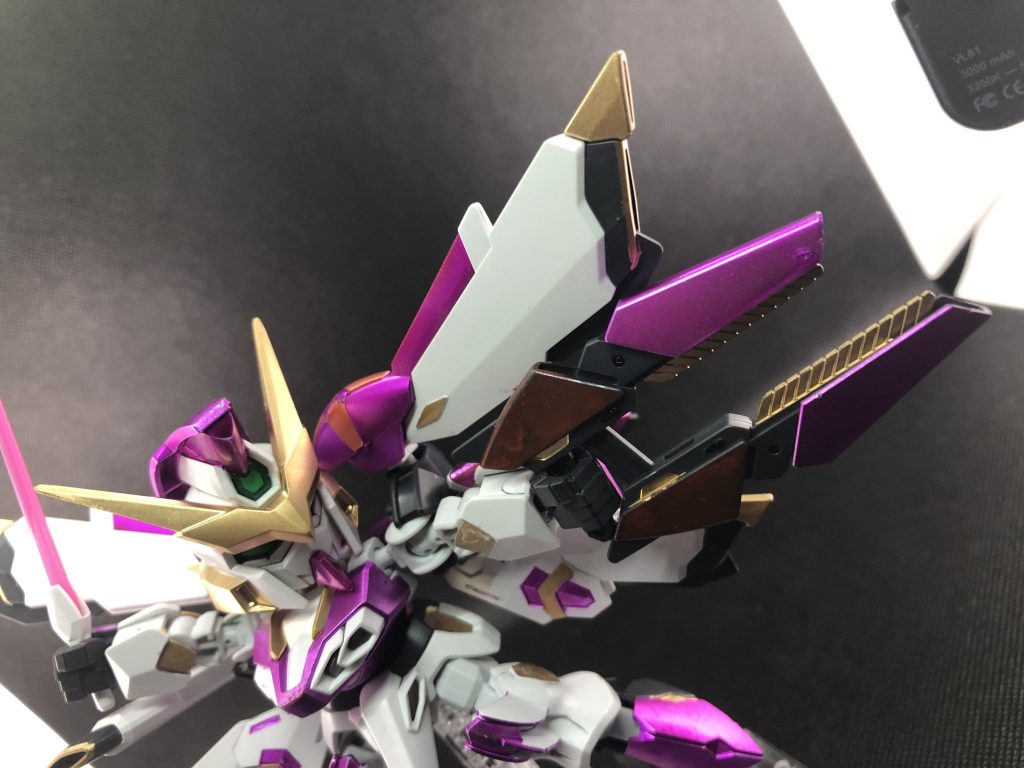 パッケージの写真よりも、組み上げた実物はかなりカッコよく感じます。CSフレームがなかなか売ってないのが残念ですが、組んでヨシ動かしてヨシの良いキットだと思います*\(^o^)/*