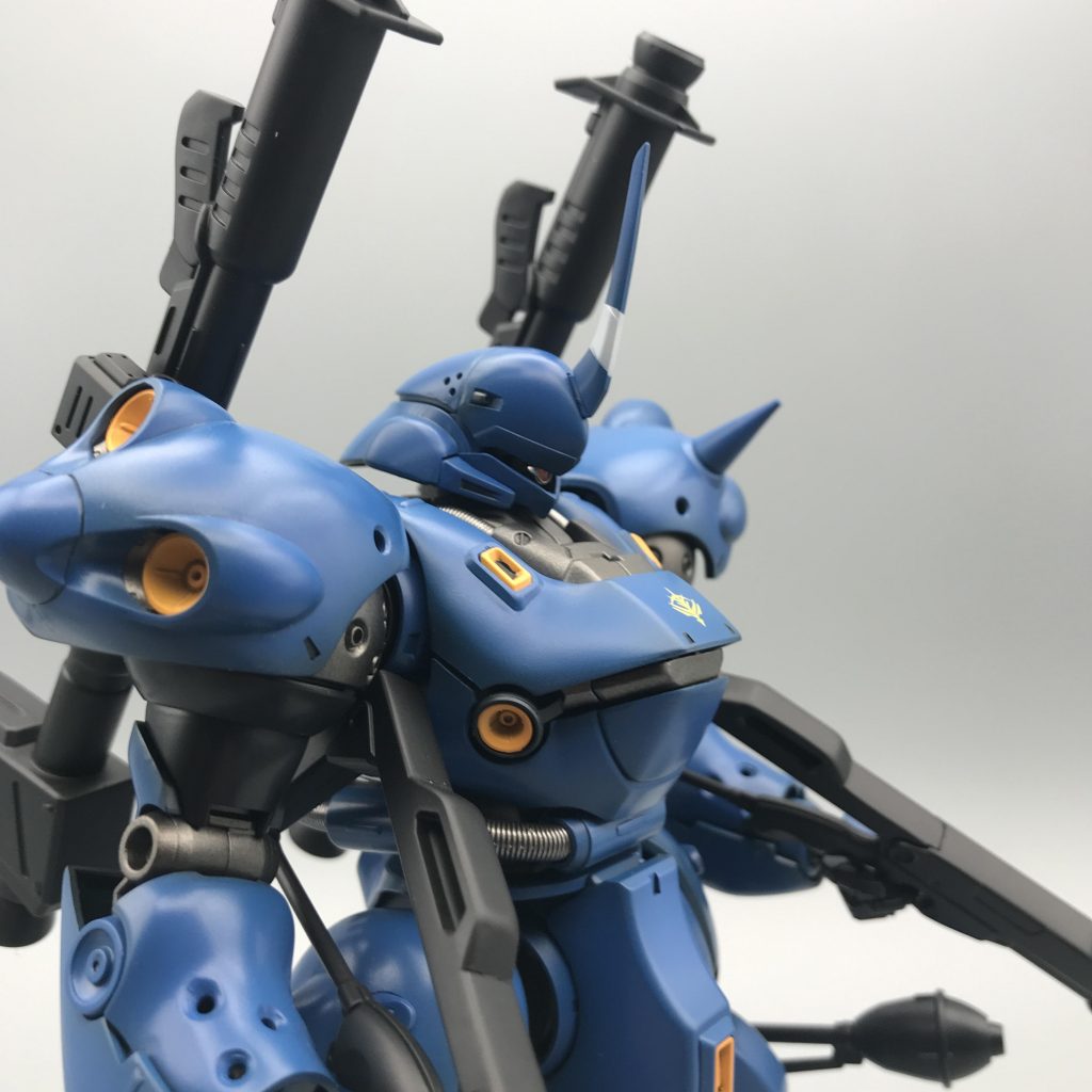 プロポーションは抜群に良いですが、古いキットなのでそれなりに手がかかりました