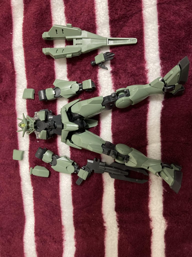 余剰パーツも合わせてここまで作れましたw