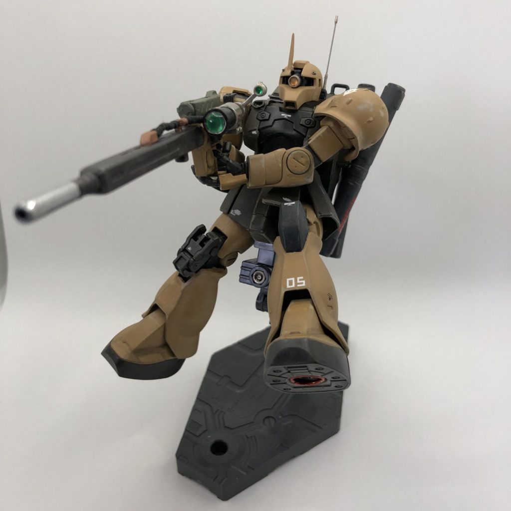 HGUC 1/144 MS-05L ザクI・スナイパータイプ（ヨンム・カークス機）｜キヒロさんのガンプラ作品｜GUNSTA（ガンスタ）