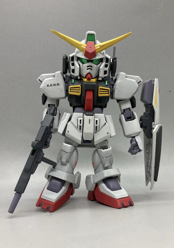 マークII はSD仲間のYuyaさんの作り方を参考にしました。Yuyaさん、アイディア使用の快諾ありがとうございました！https://gumpla.jp/sd/222327