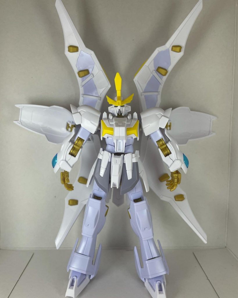 開けてる状態の素組み