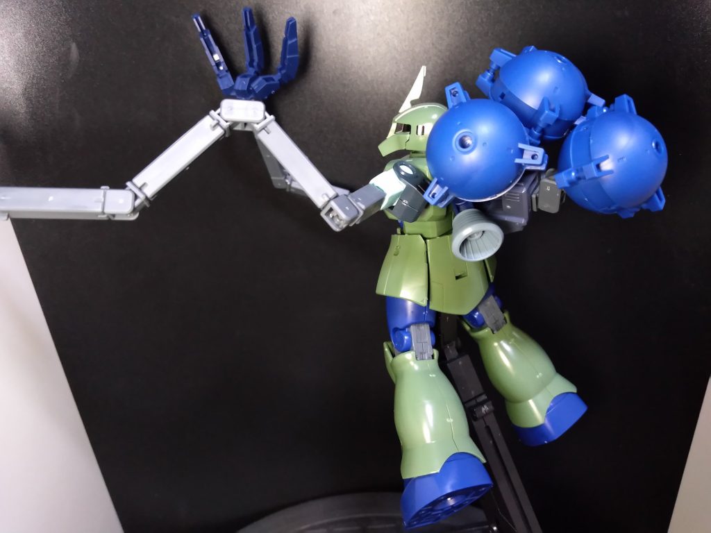 腕部伸縮実験用ザクⅠ–2枚目/制作者：がおん