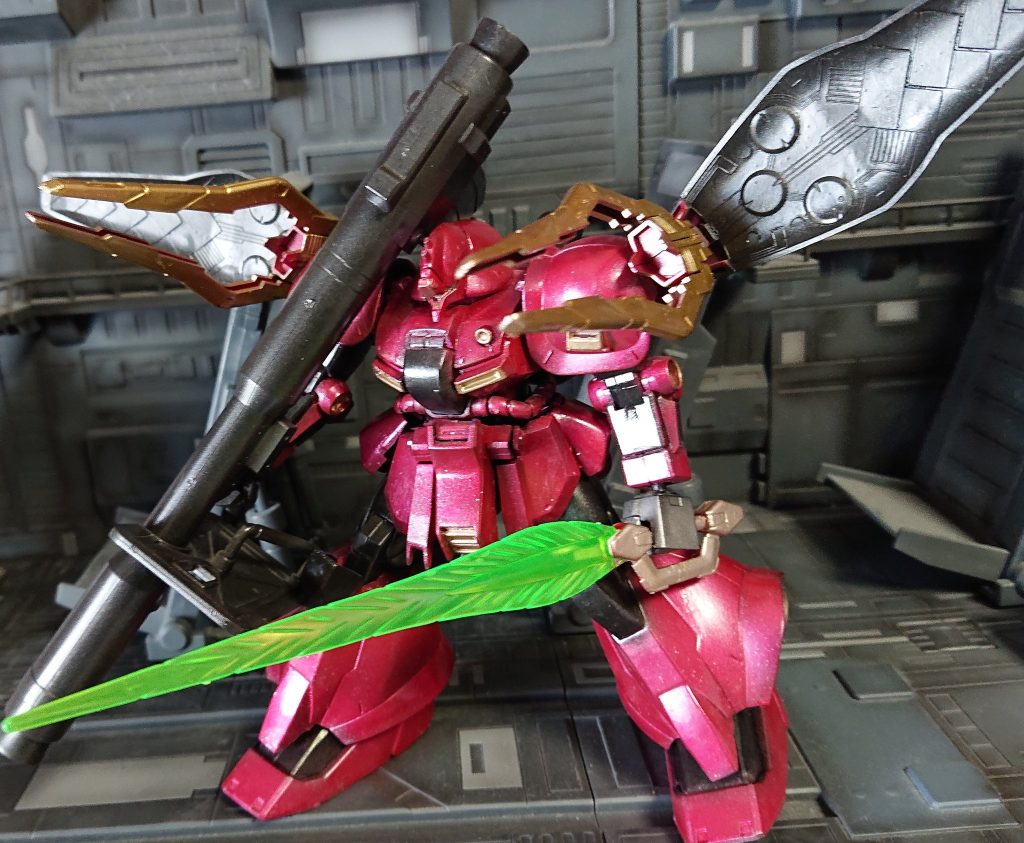 ショルダービームキャノンはLOブースターから