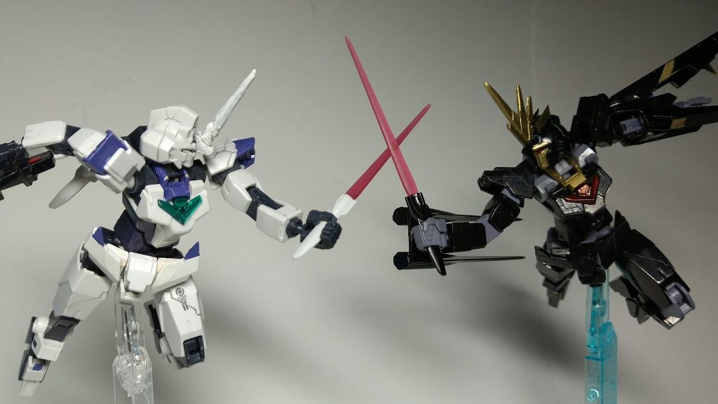 対決イメージ。