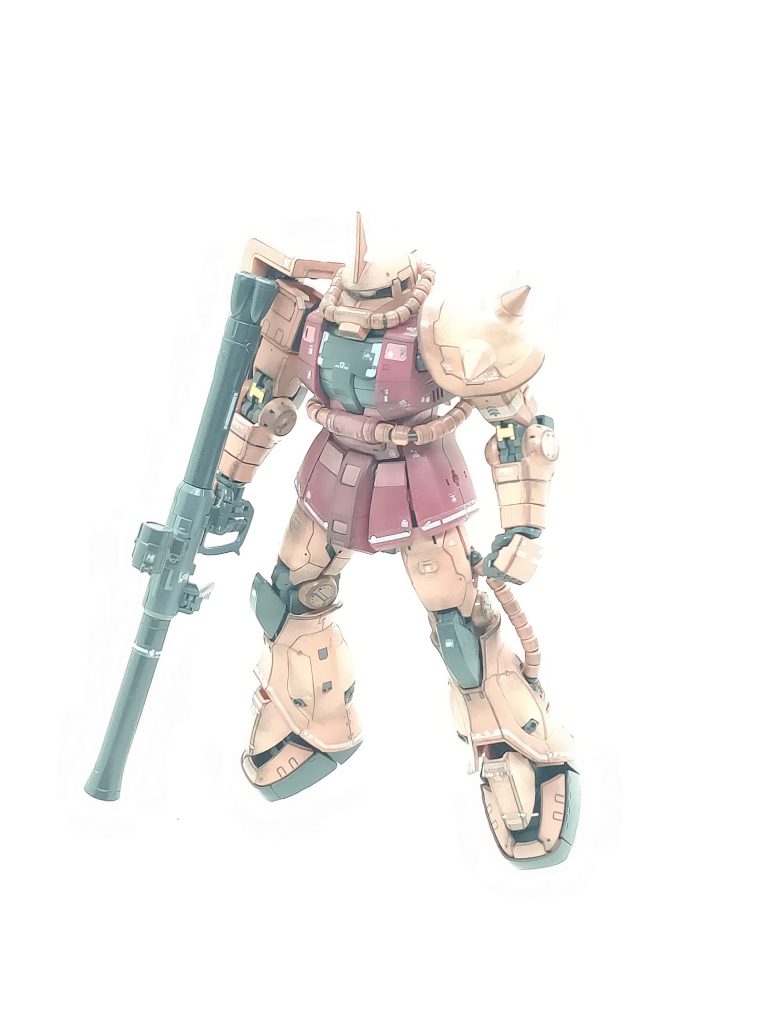 シャア専用ザク–2枚目/制作者：かえる