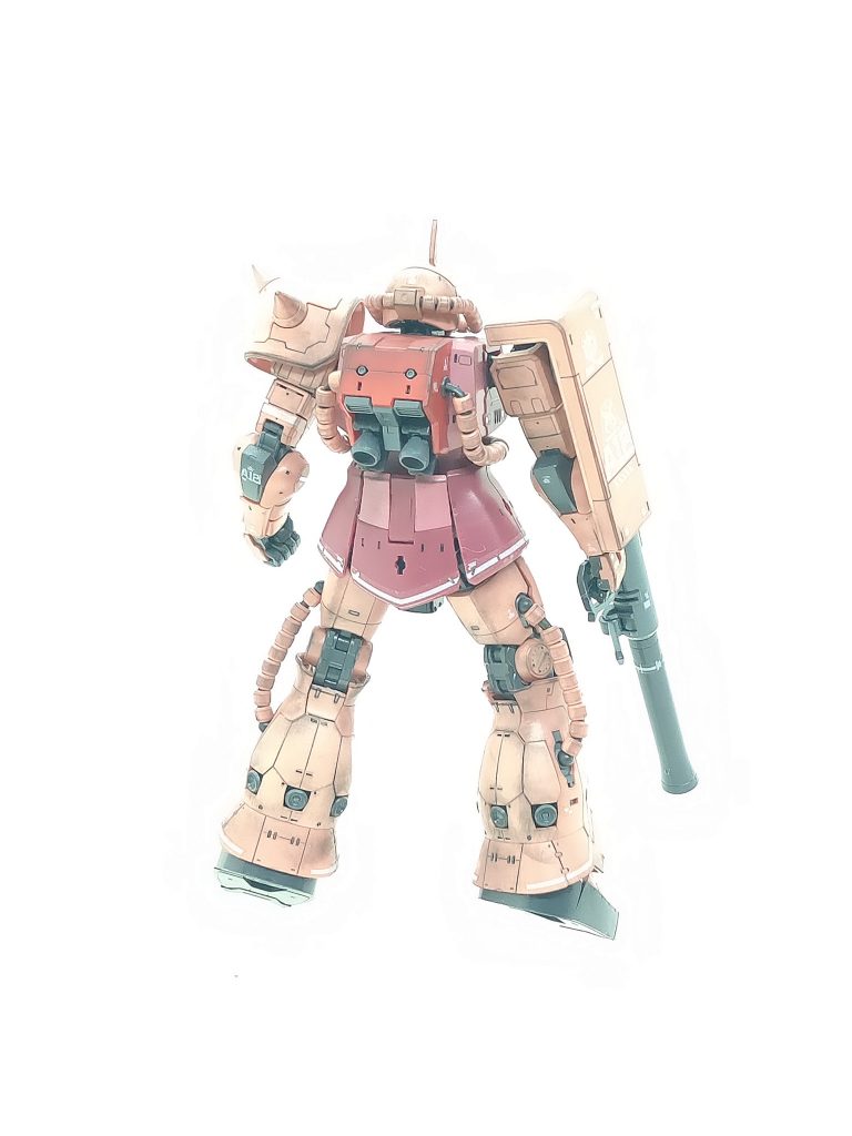 シャア専用ザク–4枚目/制作者：かえる