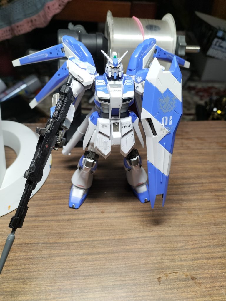 RGZのビームライフルを持たせてます