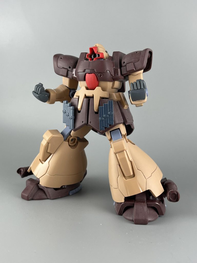 モノアイの開口しボールジョイントでモノアイ可動を可能にしました