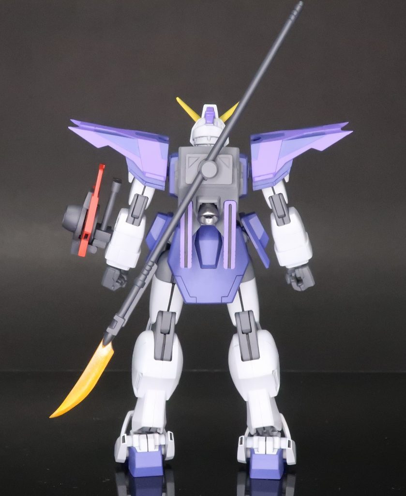 ナギナタは短かったので延長、ビームボウはスクラッチです。