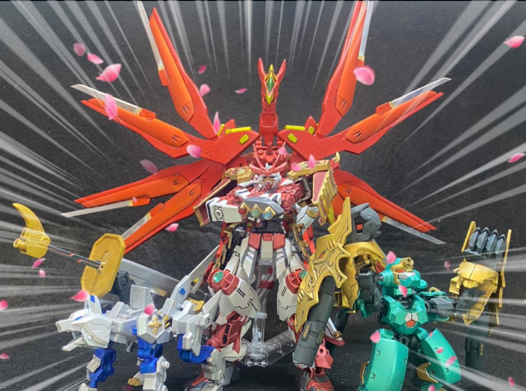 「「「「桃太郎!!」」」」最後に決め台詞的なもの考えてみました。まあ桃太郎侍をもじったものですが。