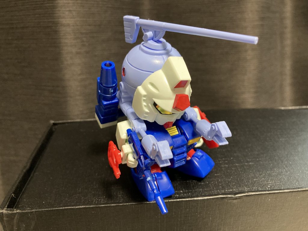 ネタwパーフェクトBガンダムwwなお、SDパーフェクトガンダムから頭部をとっていますが、磁石固定なので、SDのほうはいつでも元に戻せる範囲になってます。最後までご覧いただき、ありがとうございました。