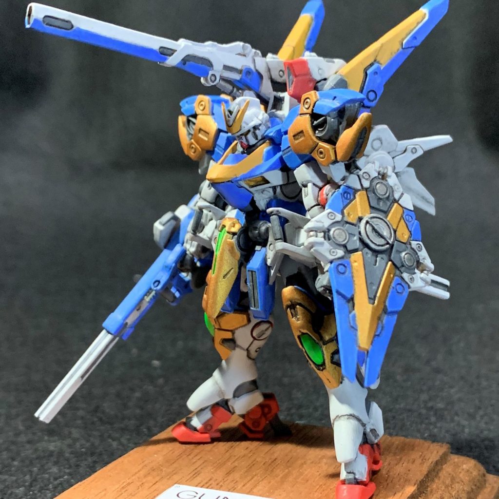 ガンダムアーティファクト V2アサルトバスター｜ベーヤンさんのガンプラ作品｜GUNSTA（ガンスタ）