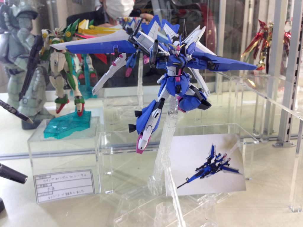 こちらが当時コンテストに展示していた様子。