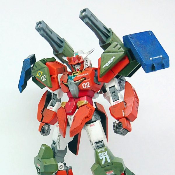 HGBD:R 1/144 アースリィガンダム砲撃戦仕様