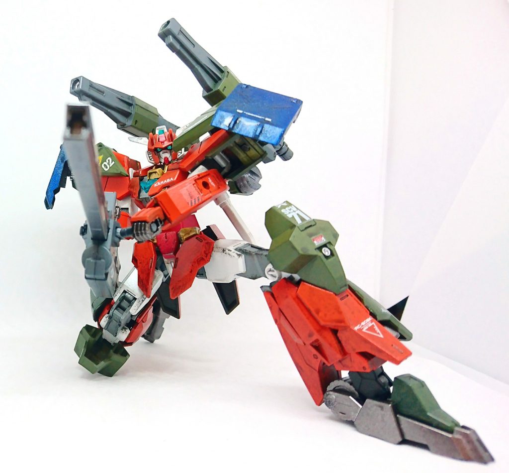 HGBD:R 1/144 アースリィガンダム砲撃戦仕様–4枚目/制作者：@sengoku_k1