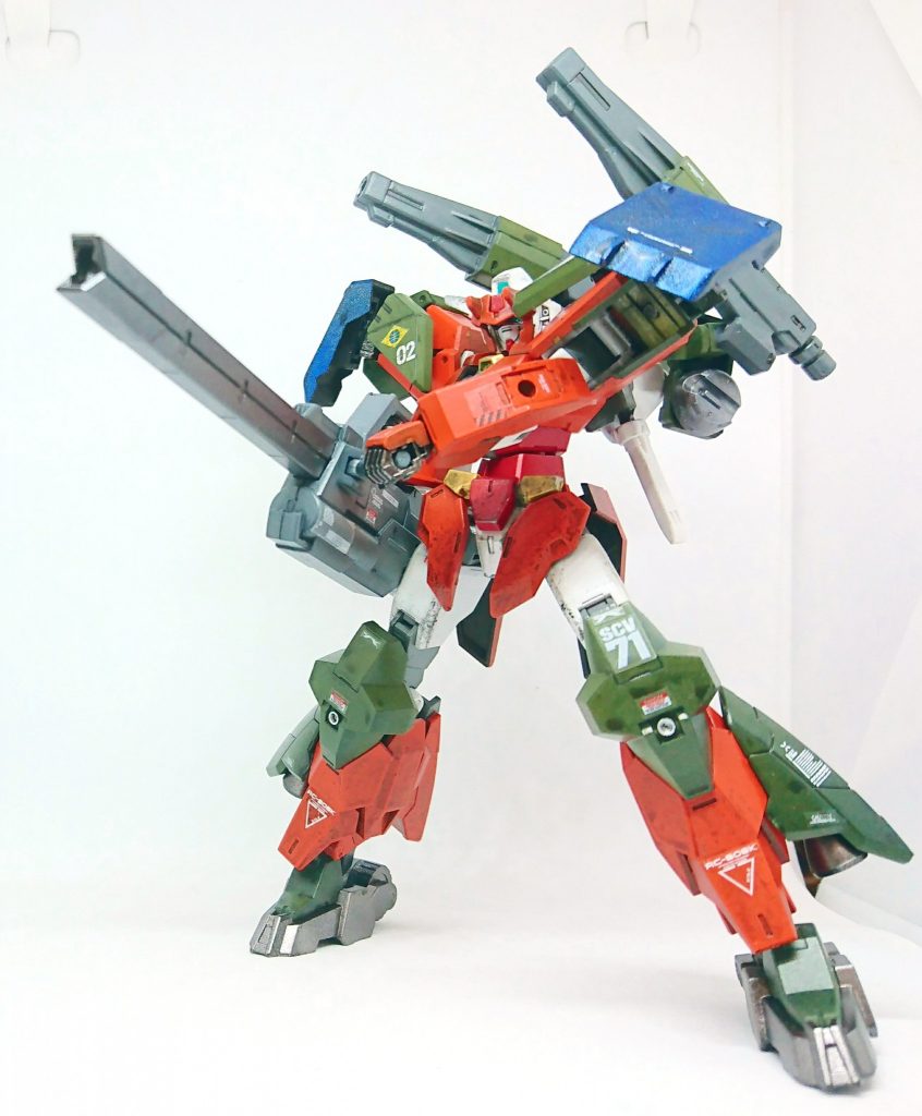 HGBD:R 1/144 アースリィガンダム砲撃戦仕様–5枚目/制作者：@sengoku_k1