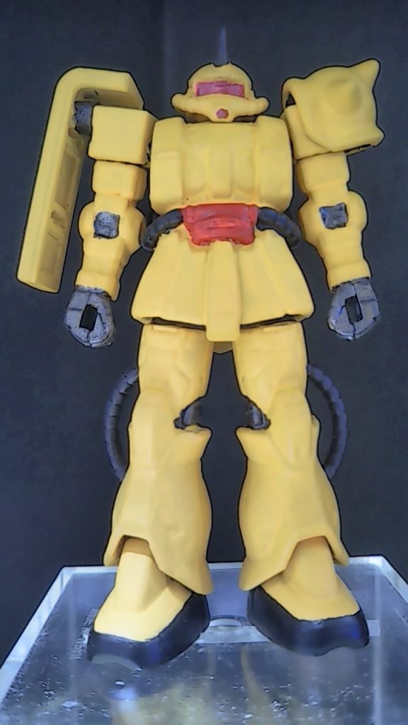 【シャッコー  テスト機カラー】をイメージしました😅　　第1話でウッソが奪って乗っていた機体です😁