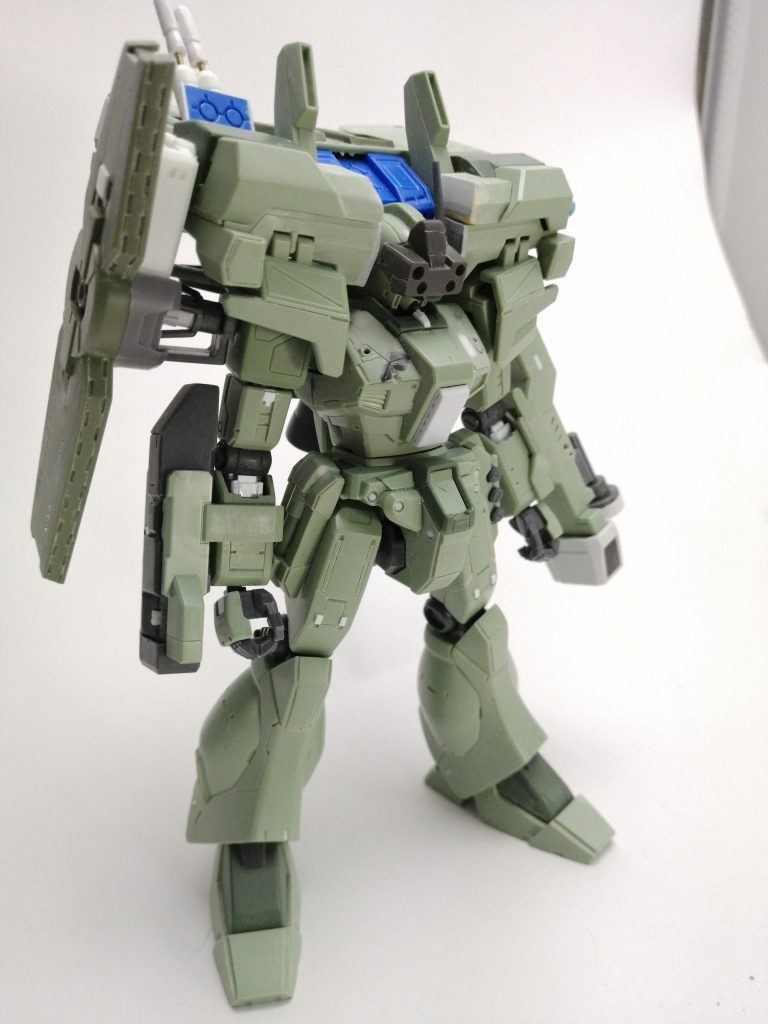 工作が完了した状態。ご覧の通りほとんど彫ってディテール表現できました。